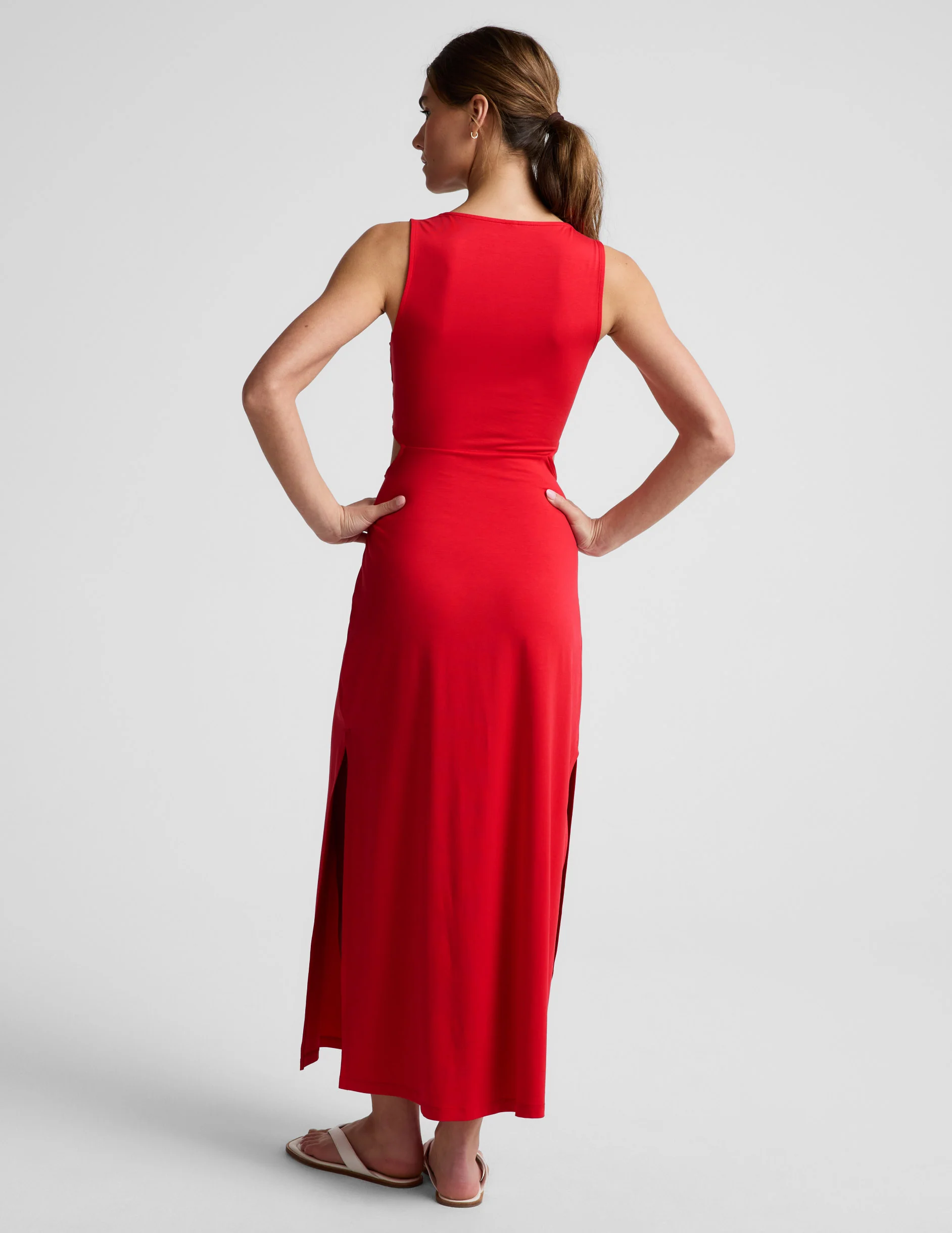 Maxi Around The World Front Twist Dress - Image 3