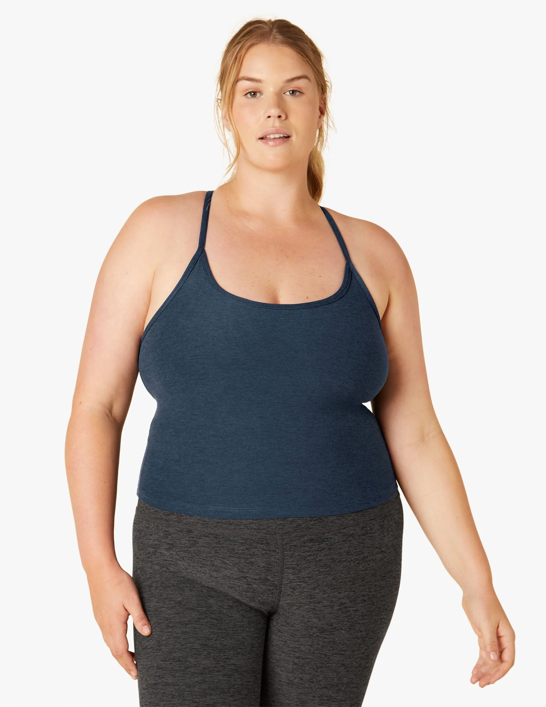 Spacedye Slim Racerback Cropped Tank - Image 7